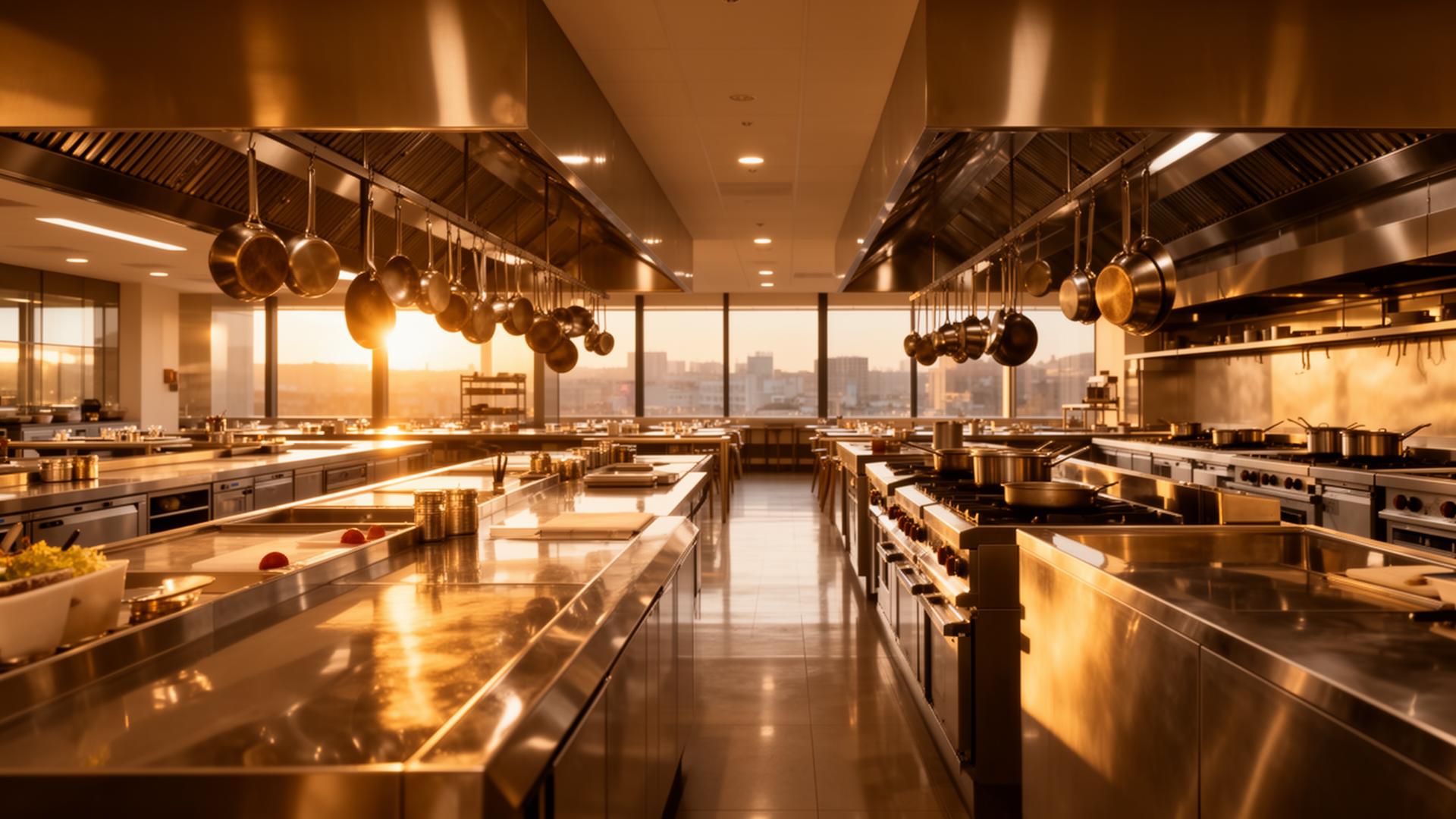 Exhaust hood over the range
